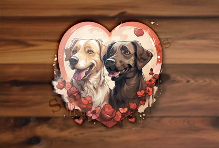 Dogs in love