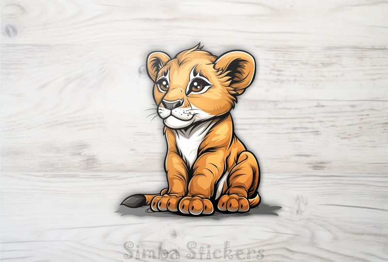 Lion cub looking a bit sad, hlvhhp