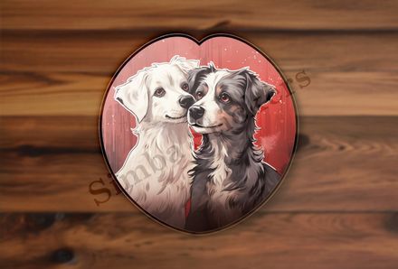 Dogs in love