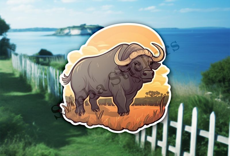 African Buffalo in the Savanna
