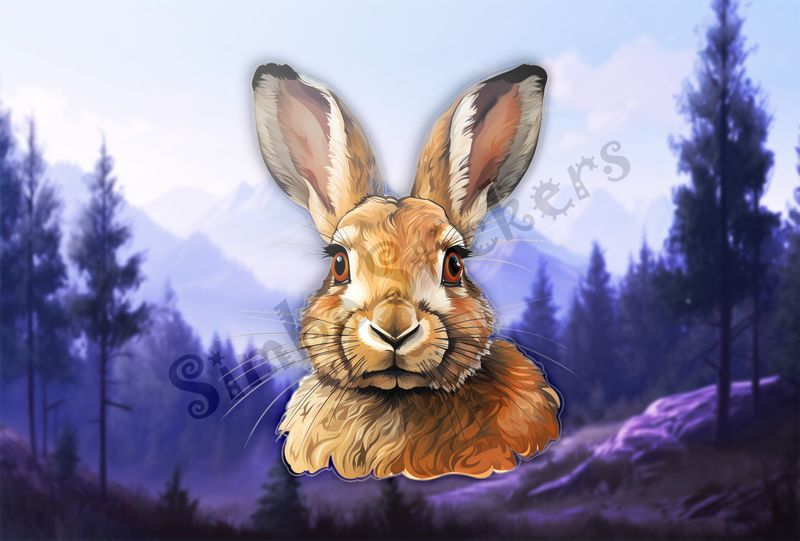 Hare serious, in bust form