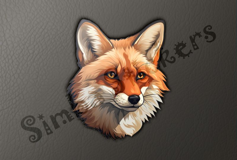 Red Fox looking serious