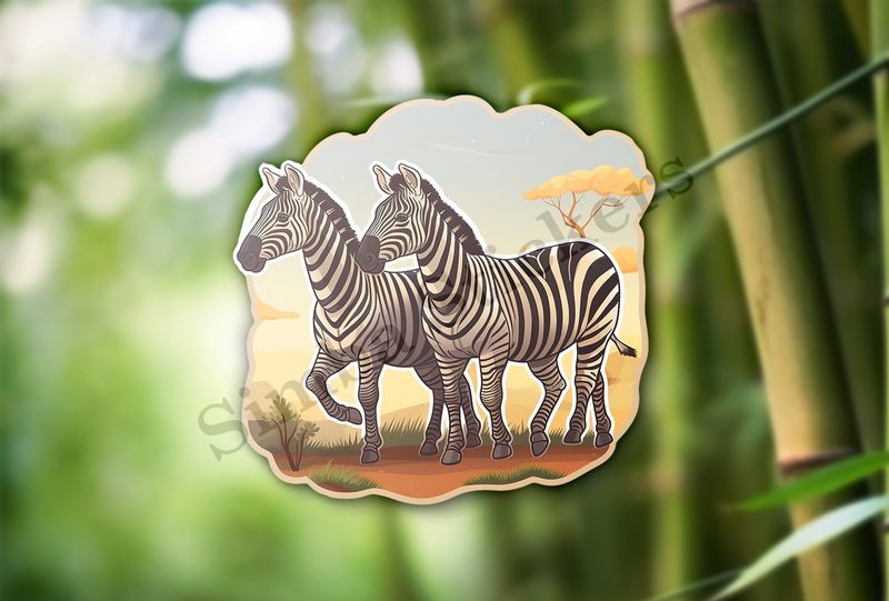 Zebras  running