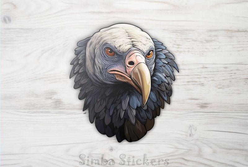 Vulture with meancing stare, jbrpmi