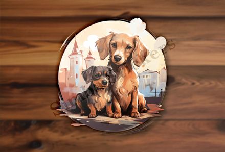 Dogs in love