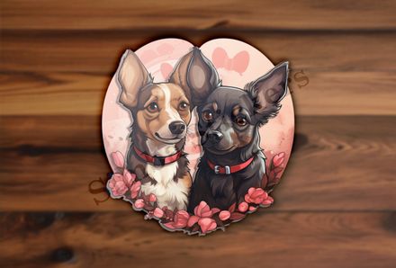 Dogs in love