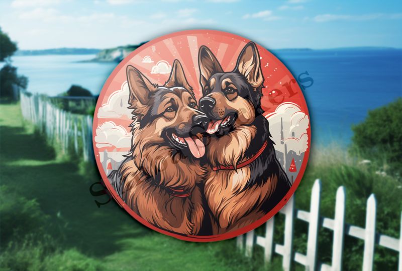 Dogs in love