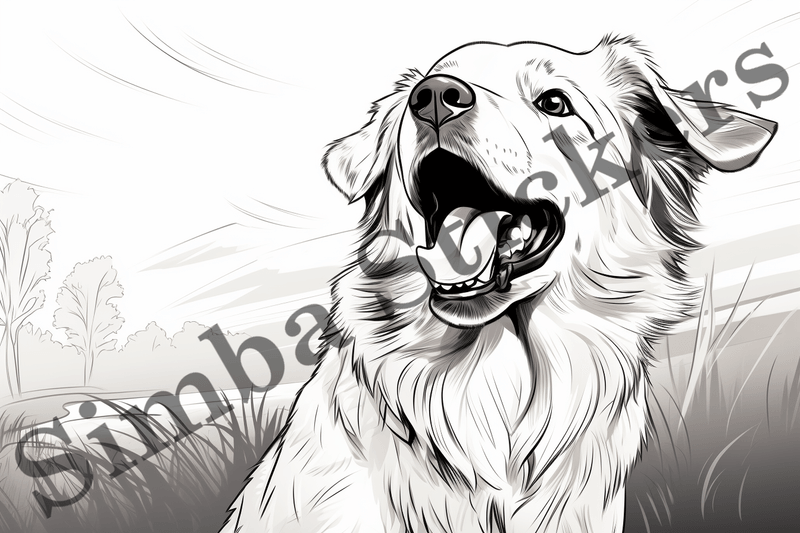 Colouring pages, Bundle of dogs, 25 images