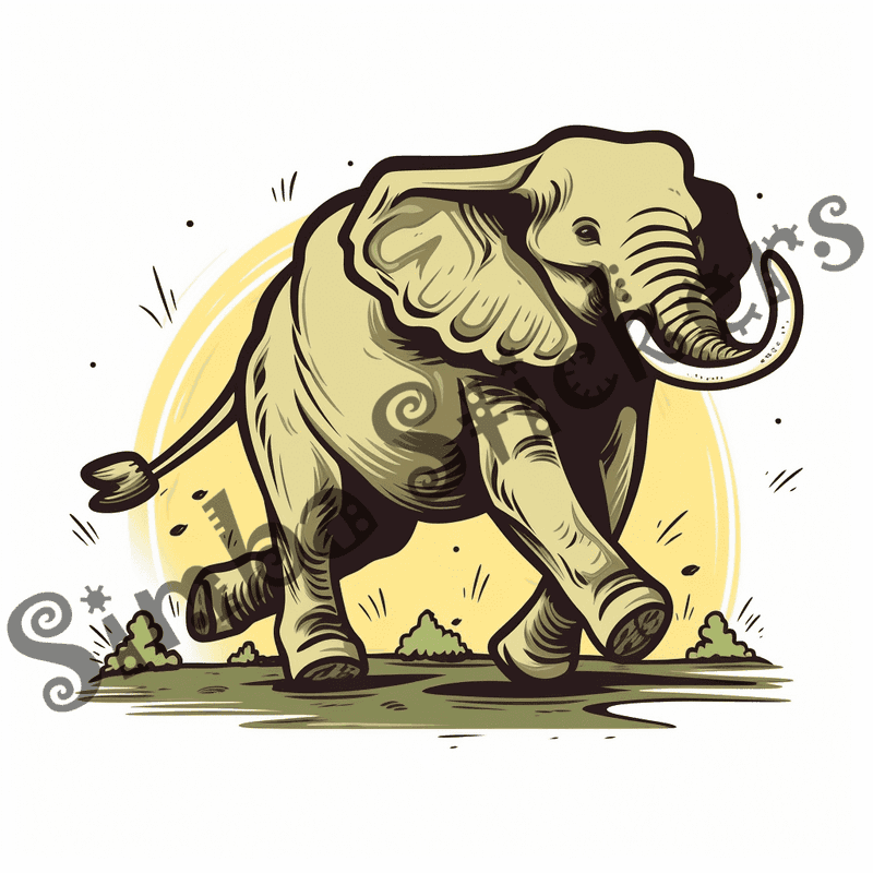 Baby elephants, image set, 10 images, czbly9