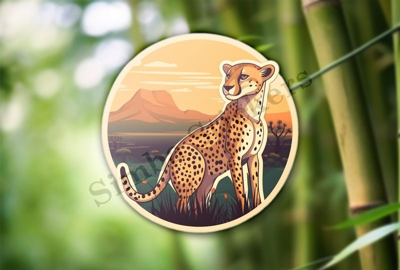 Cheetah in the Savanna