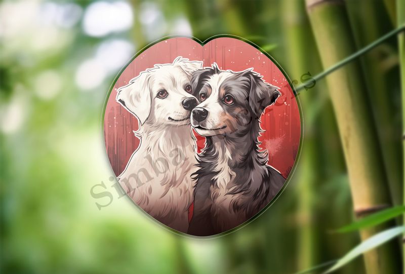 Dogs in love