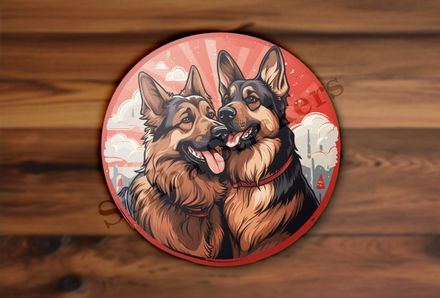 Dogs in love