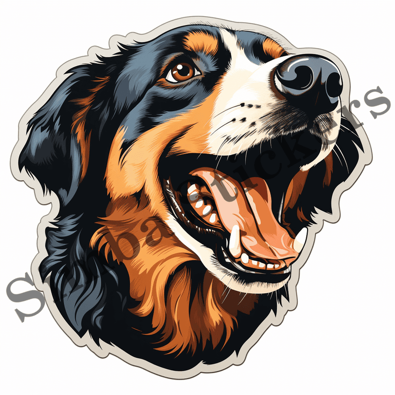 Dogs mouth wide open, image set, 10 images