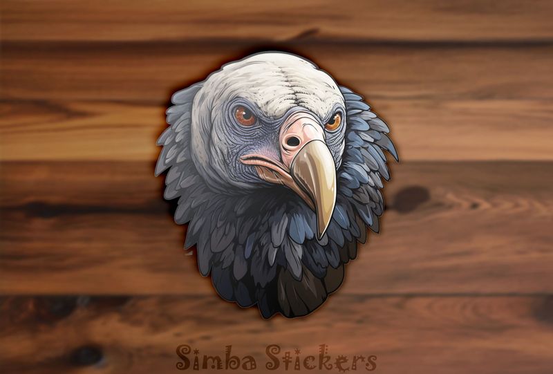 Vulture with meancing stare, jbrpmi