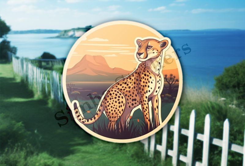 Cheetah in the Savanna