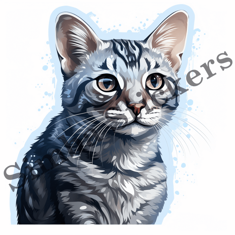 Egyptian Mau cats, image set, 10 images