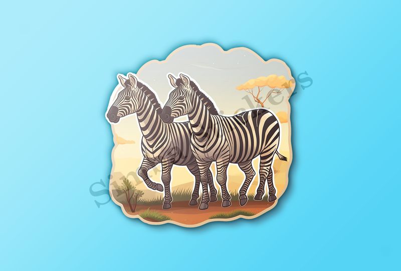 Zebras  running