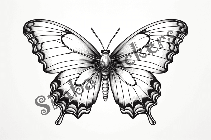 Colouring pages, bundle of butterflies, 50 images