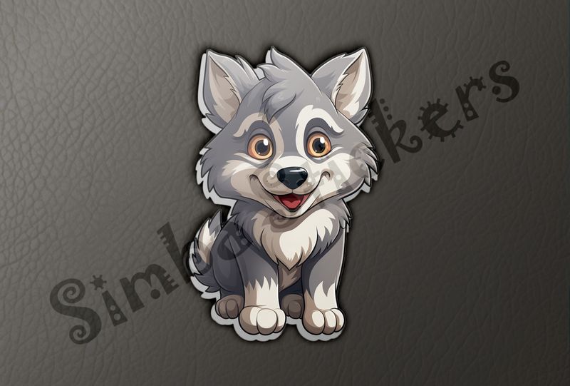 Baby Wolf looking cute
