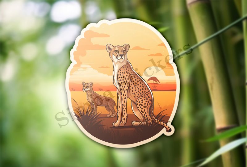 Cheetah in the Savanna