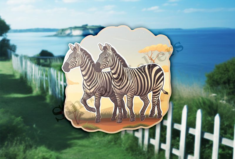 Zebras  running