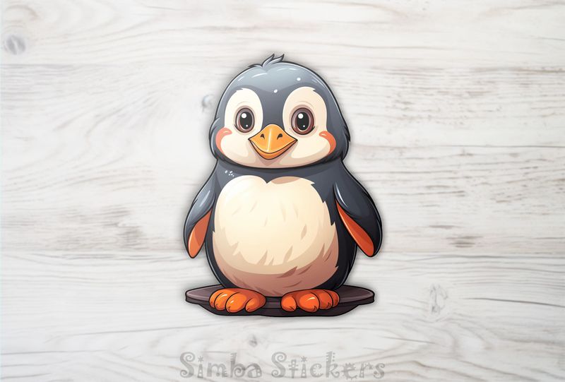 Baby penguin smiling, cm6ff5