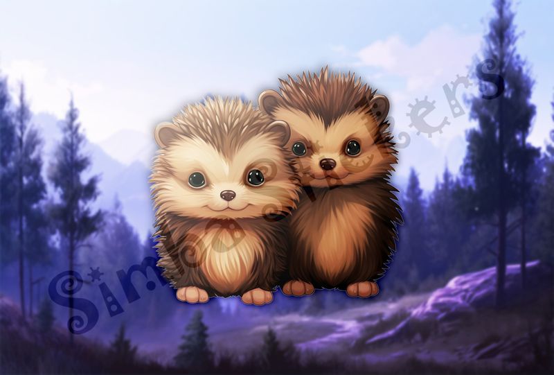 Porcupine babies