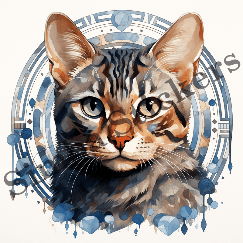 Egyptian Mau cats, image set, 10 images
