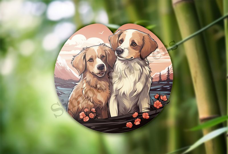 Dogs in love