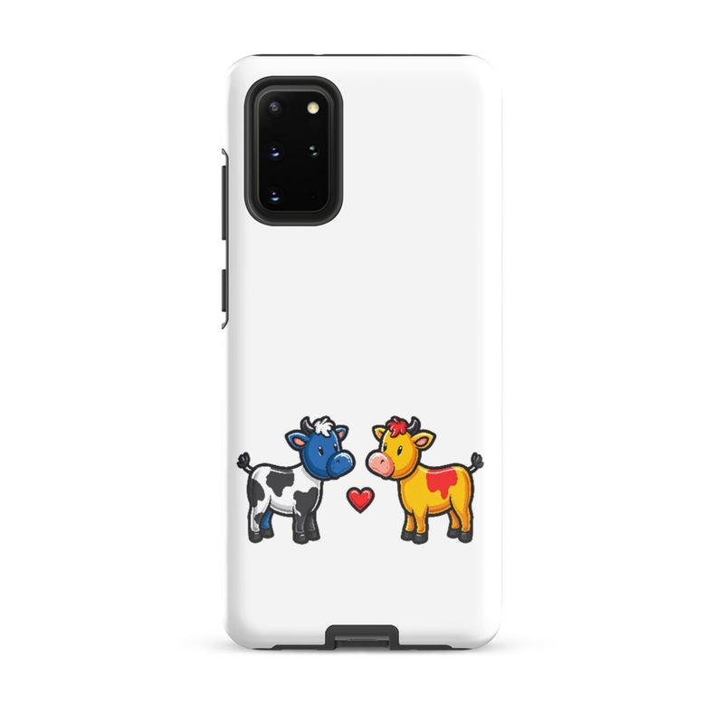 Tough Case for Samsung, Cattle, bull and cow in love, both colourful, zbyzzs