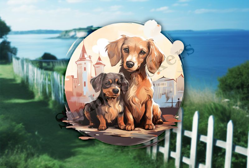 Dogs in love