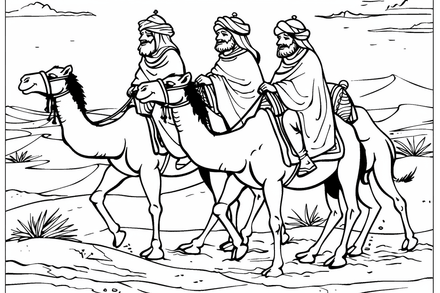 Colouring pages, bundle of Sahara Desert, 25 images 2