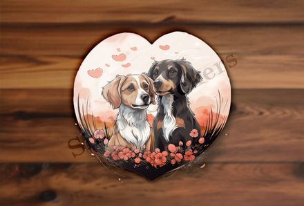 Dogs in love
