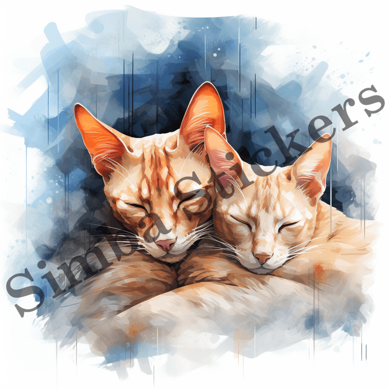 Oriental Shorthair cats, image set, 10 images