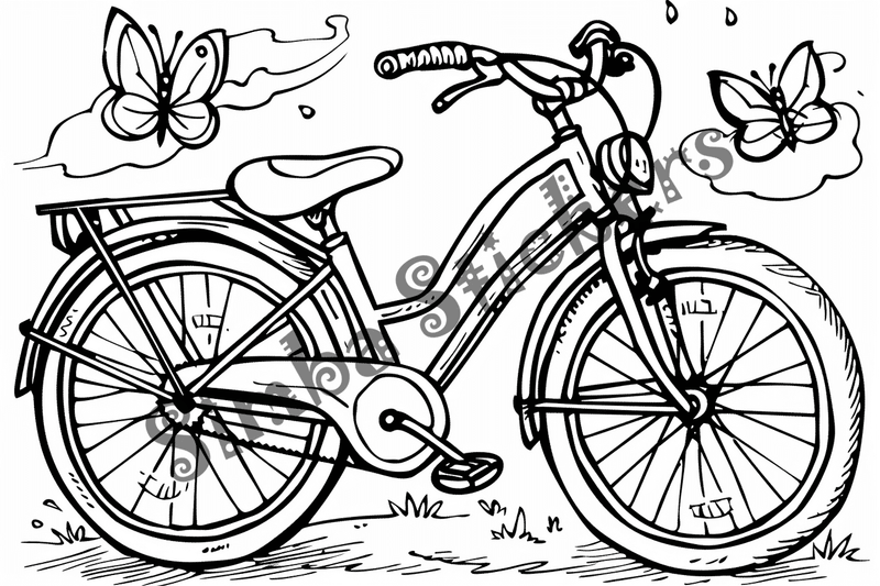 Colouring pages, bundle of butterflies, 50 images