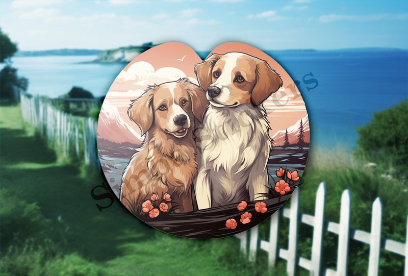 Dogs in love