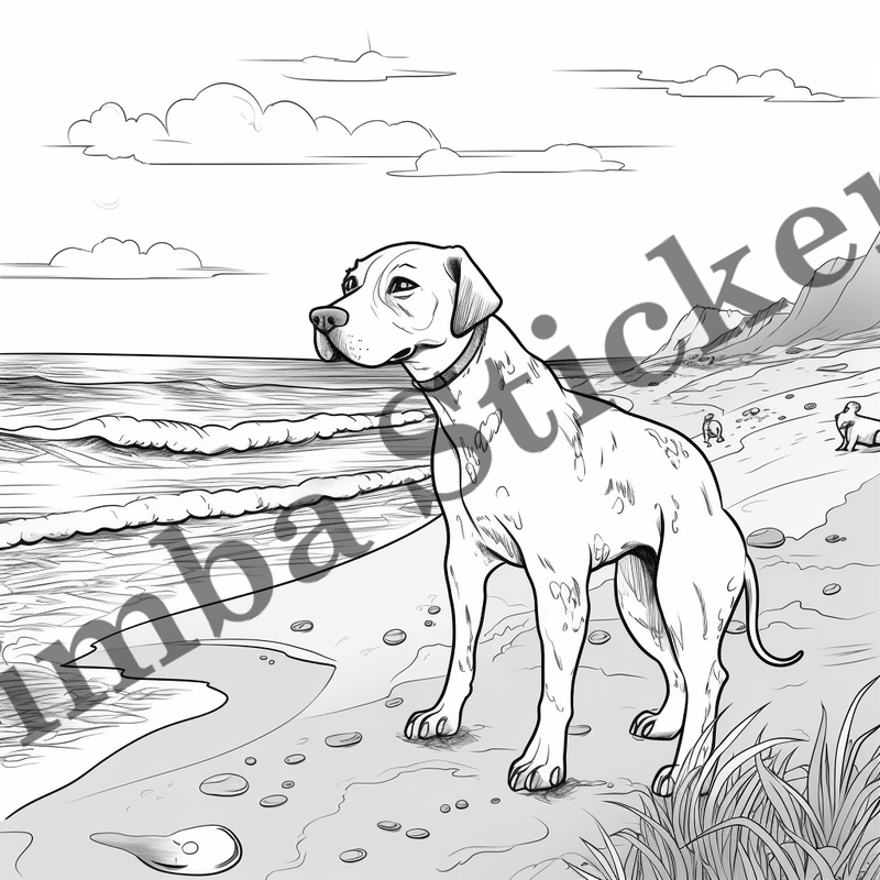 Colouring pages, Bundle of dogs, 25 images
