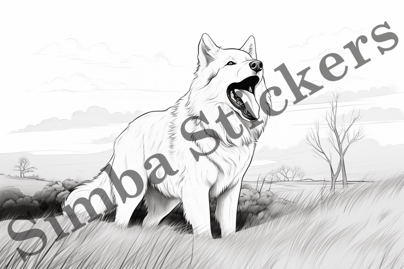 Colouring pages, Bundle of dogs, 25 images