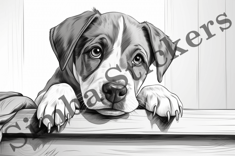 Colouring pages, Bundle of dogs, 25 images