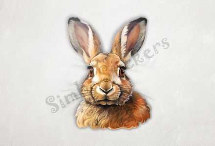 Hare serious, in bust form
