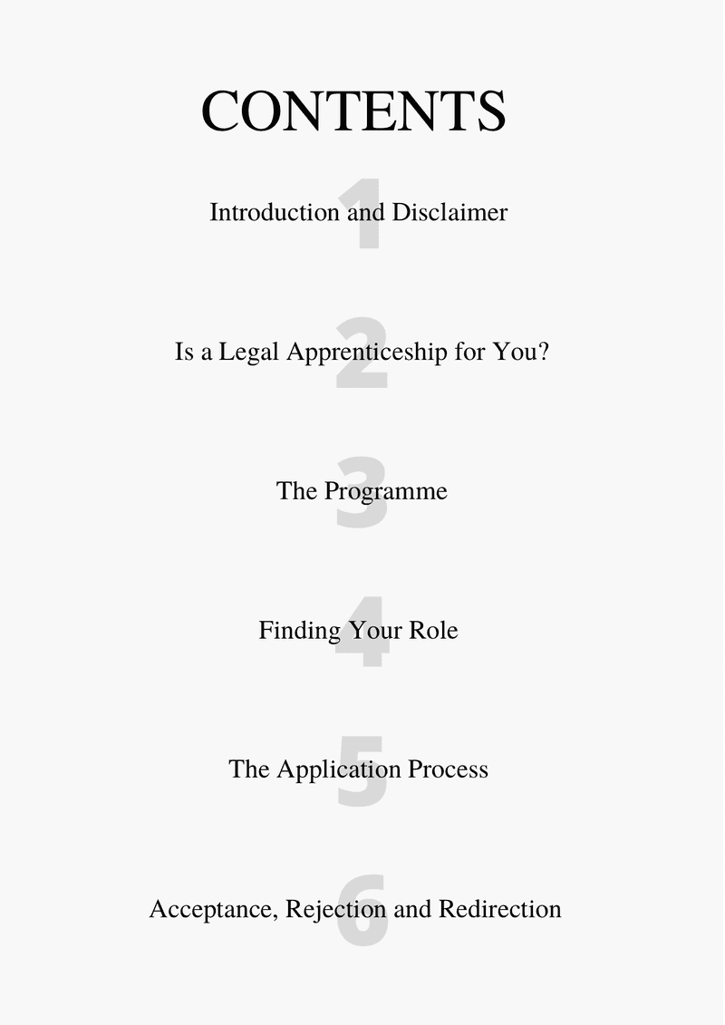 Your Legal Career - Securing a Legal Apprenticeship
