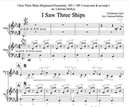 I Saw Three Ships, Beginner/Elementary Showstopper! arr. C McKay