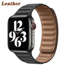 Leather Modern Band for Apple Watch
