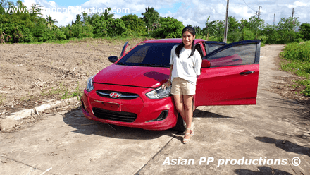 894 - Riez &amp; Inday driving Hyundai