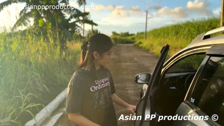 CustomVideo - 128 B- RieZ going to meet her friend PEDAL CAM