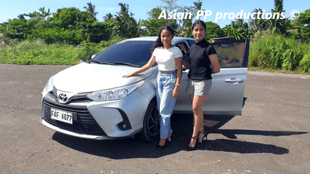 769 - Inday and Riez driving vios