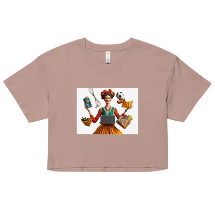Supermom Symphony Crop Top – The Art of Doing It All