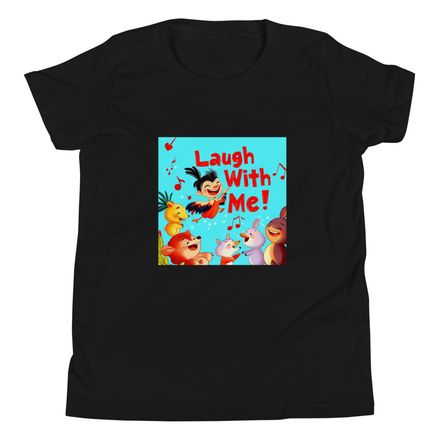 Laugh With Me Kids T-Shirt-Unisex Kids Tees