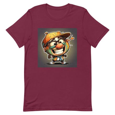 Tiny Clown Genius Cartoon Art