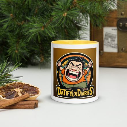 Explosive Cartoon Character for Funny Dating Podcast Merch